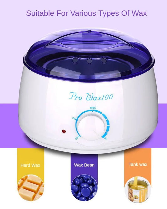 Wax Machine for Hair Removal Paraffin Heater Waxing Beans Depilatory Epilator Warmer Wax-melting Pot Wax Heater Wax Heater