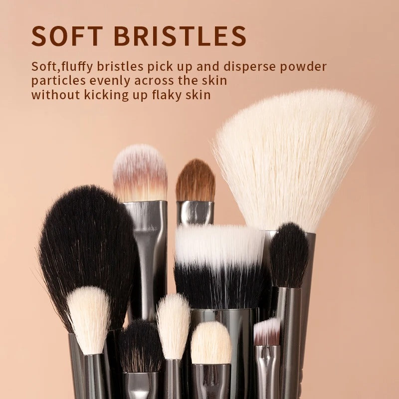 Makeup brushes set Professional Natural goat hair brushes Foundation Powder Contour Eyeshadow make up brushes