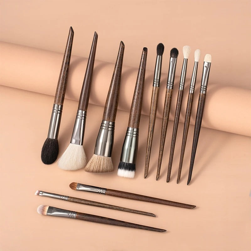 Makeup brushes set Professional Natural goat hair brushes Foundation Powder Contour Eyeshadow make up brushes